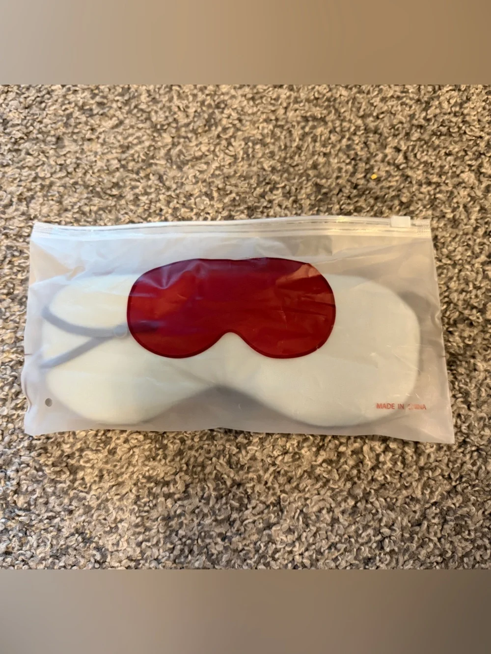 Soft Pink Sleep Mask